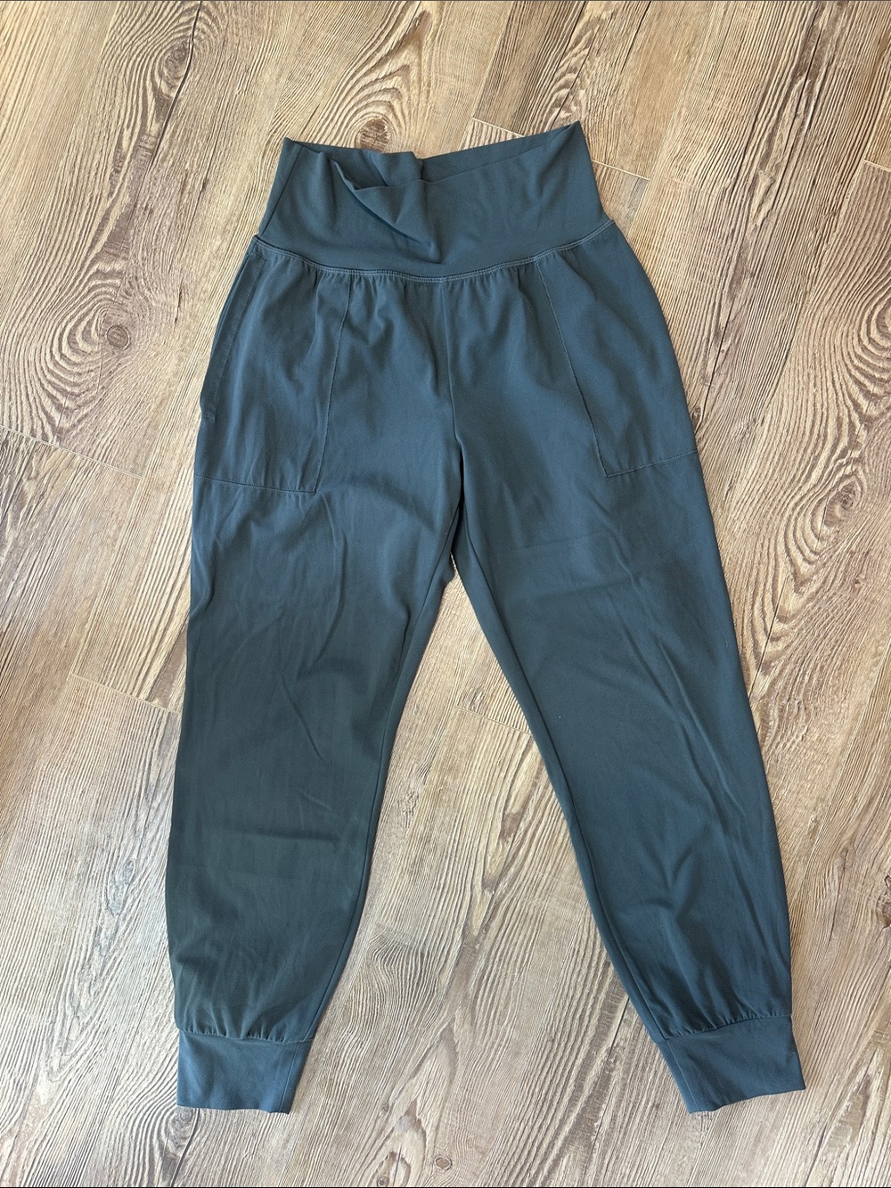 Athleta Salutation High-Waisted Jogger Pants - Dark greenish gray